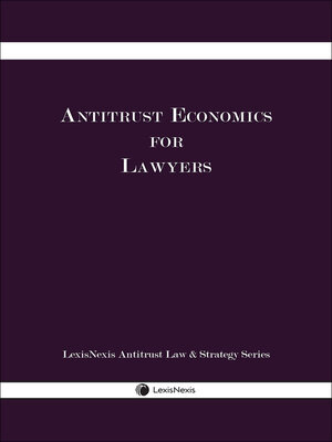 cover image of Antitrust Economics for Lawyers